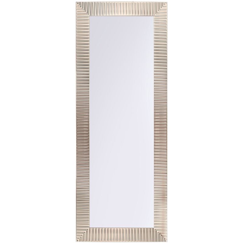 Miroir mural doré 50 x 130 cm DRAVEIL