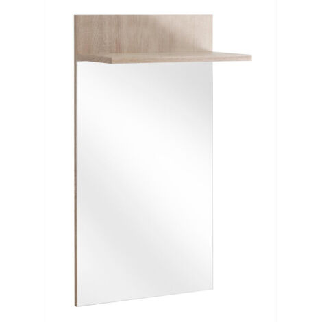 Miroir Mural "Armario" 107cm Chêne