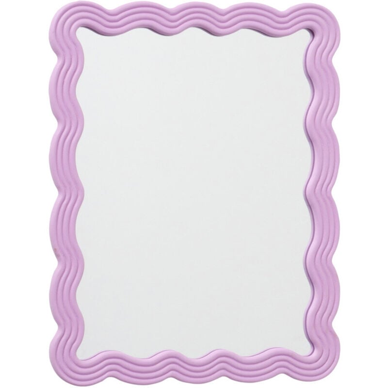 Miroir mural avec cadre ondulé fluctus, hauteur 50 cm