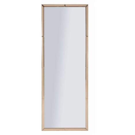 Miroir mural Berlin rose 55 x 2 x 150 cm (dimensions intérieures du miroir : 49 x 143,5 cm)