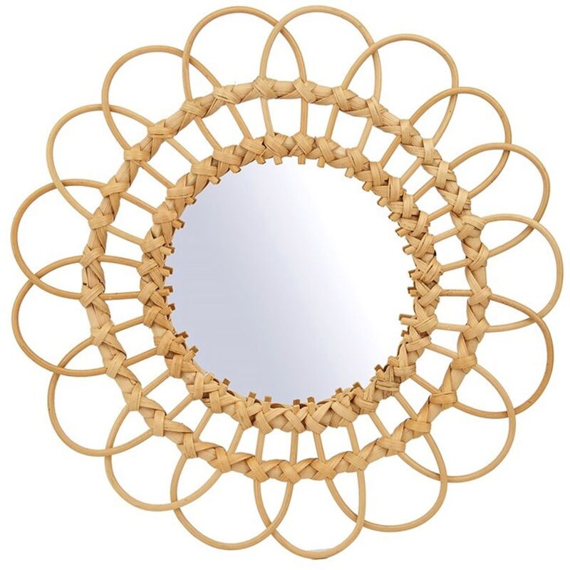 Miroir mural boho 34CM 223K17