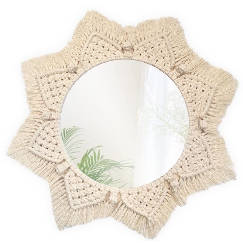 Miroir mural boho 53CM 322048
