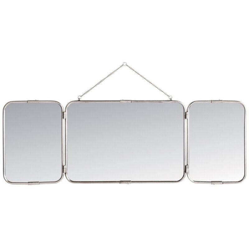 Miroir mural de barbier 3 panneaux - Signature