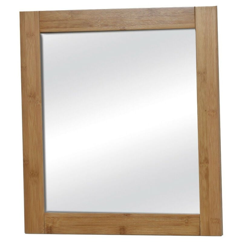 Miroir bois et bambou collection Mahé