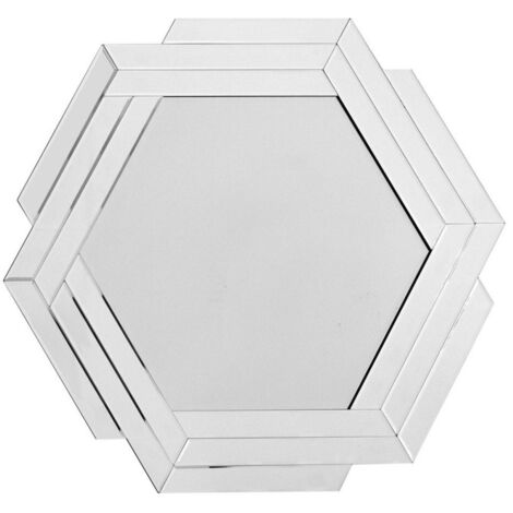 Miroir Mural Design "Artemis" 85cm Argent