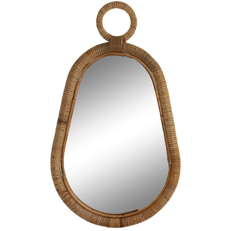 Dkd Home Decor - Miroir Rotin Miroir 39X2X68 Naturel Marron