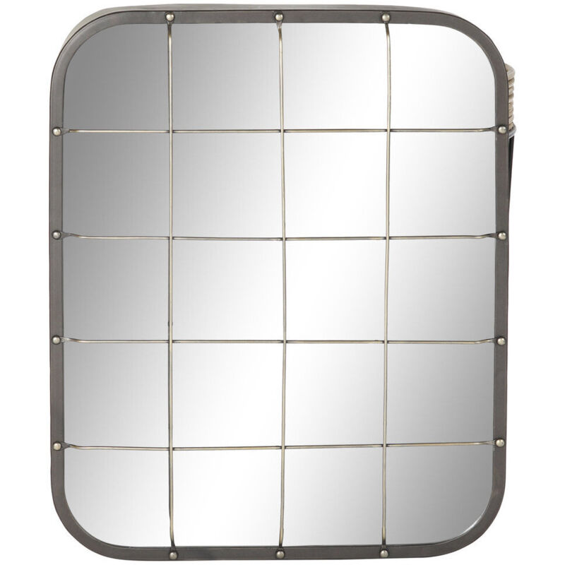 Dkd Home Decor - Miroir Métal Miroir 45,5X7,5X55 Noir