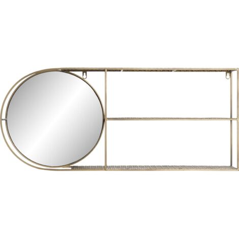 Miroir mural doré chic pour une déco élégante et durable - Dorure délicate et brillante