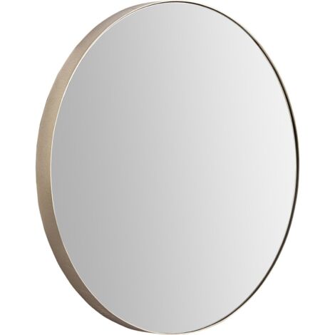 miroir mural doré vieilli style moderne en fer élégant - doré vieilli élégant