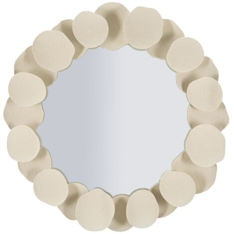Miroir mural Dune Cm 85X7,5X85 (Dimensions intérieures du miroir Cm Ø 62)