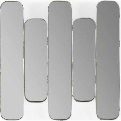 Miroir mural élégance blanc vieilli - Blanc vieilli nuance discrète