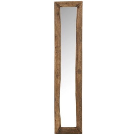 Miroir lumineux bois chêne naturel Cooke & Lewis Isle 120 cm