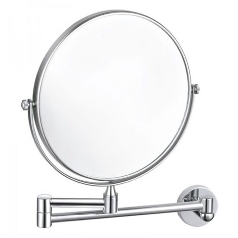 Miroir mural grossissant de douche COLORADO 29,45x 27,95 x5 cm