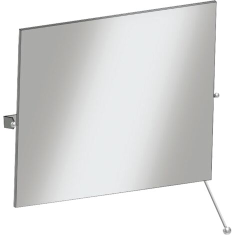 Miroir mural KWC AR, CONTINA, acier inoxydable, 600x500x74 mm, poignée
