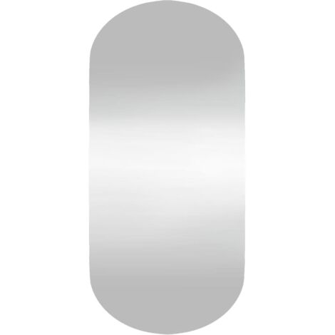 Miroir mural Luxueux, Miroir chambre, 45x100 cm Verre Ovale OIB6912E