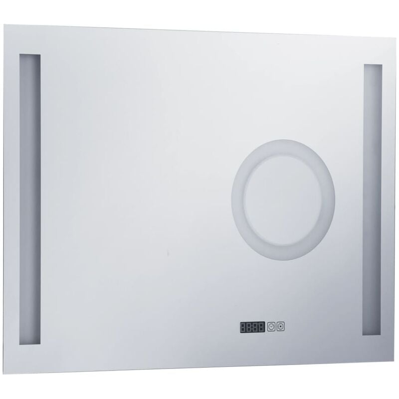 Maison Chic - Miroir mural / Miroir à led de salle de bain et capteur tactile 80x60 cm