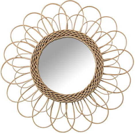 Miroir Mural Osier °50 Cm Int:°22 Cm