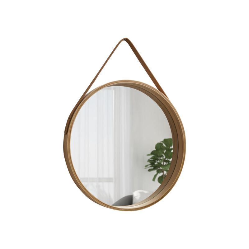 Miroir mural rond de 30 cm Salle de bains Toilettes Miroir cosmétique-Couleur des billes