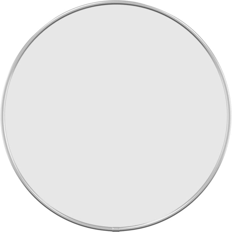 Miroir mural Argenté ø 40 cm Rond Vidaxl