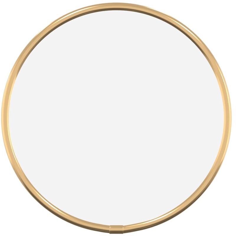 Vidaxl - Miroir mural Doré ø 20 cm Rond