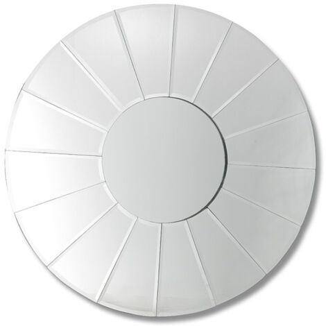 Miroir mural rond transparent Azurka D 100 cm