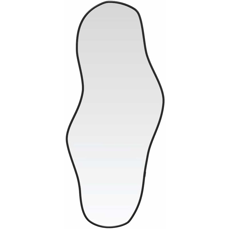 Miroir mural Noir 60x25 cm Vidaxl