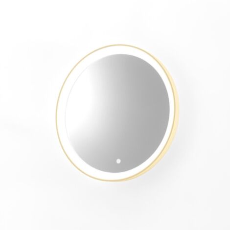 Miroir mural tactile à led gea luce krizia ap fkrabe1 à intensité variable