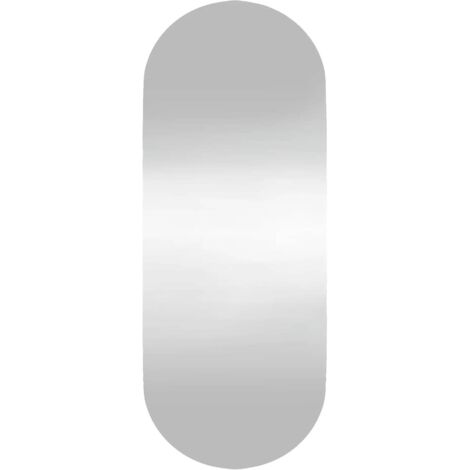 Miroir mural vintage  Miroir mural pour Maison,salon,Chambre 20x50 cm Verre Ovale -96079