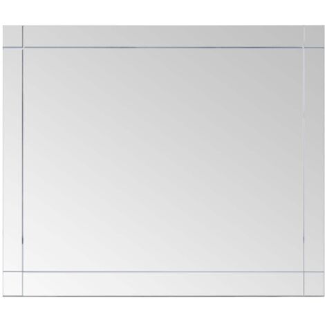 Miroir mural vintage  Miroir mural pour Maison,salon,Chambre 80x60 cm Verre -29005