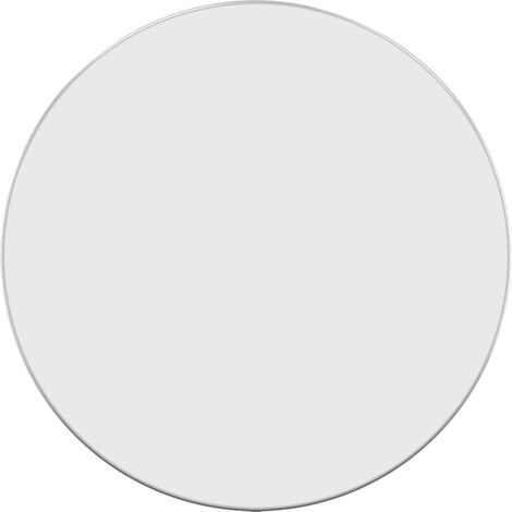 Miroir mural vintage  Miroir mural pour Maison,salon,Chambre Argenté Ø 60 cm Rond -50349