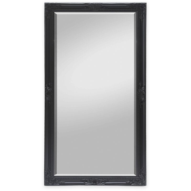 Miroir mural - wembley Casa Chic by Blumfeldt - bois véritable - 140 x 75 cm - blanc