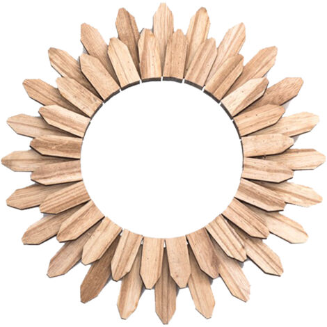 [Miroir mural] XH22-235 [modèle] en bois massif avec hêtre sélectionné pour décoration de maison