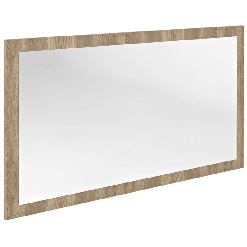 Miroir nirox avec cadre 1200x700xmm, chêne Texas