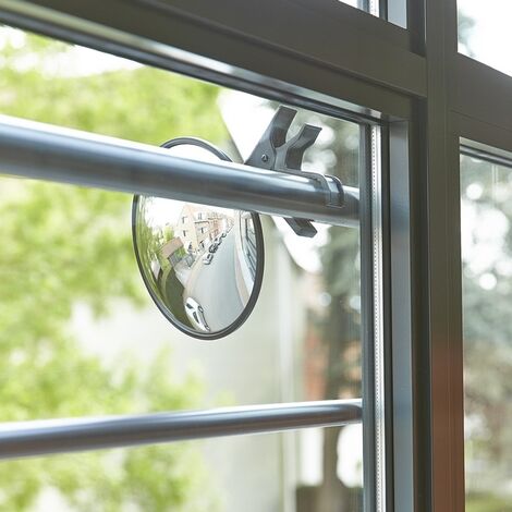 Miroir nomade avec pince pour fixation Ø 20cm