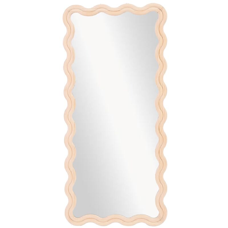 Signes Grimalt - Miroir ondulé en bois pour la décoration de la maison
