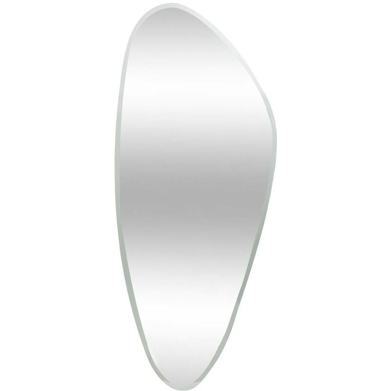 Atmosphera - Miroir organique bisauté Aidan 142x60cm argent créateur d'intérieur