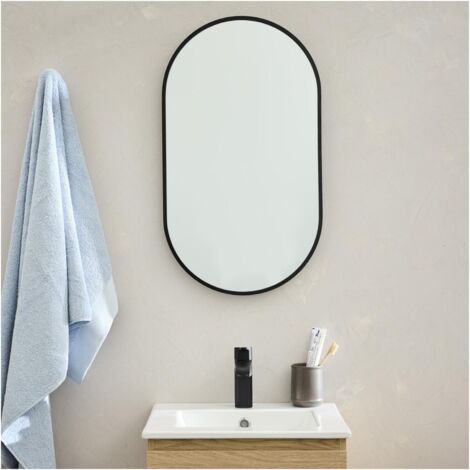 Miroir ovale 40x70cm