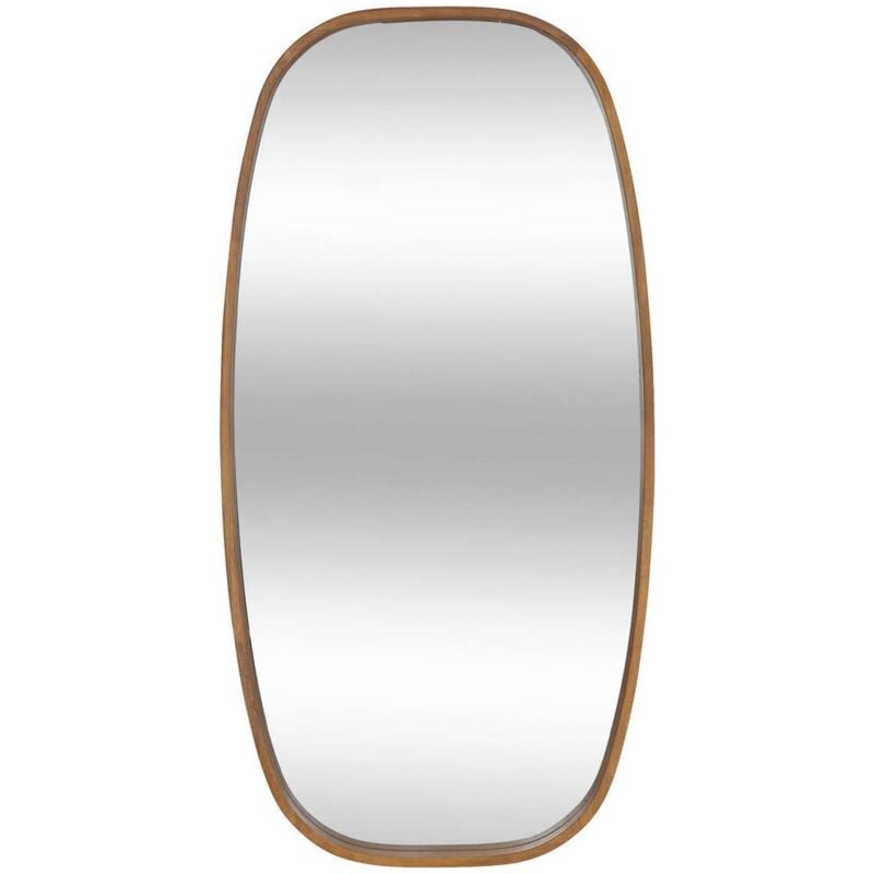 Atmosphera - Miroir ovale Jasna bois 113x57cm créateur d'intérieur