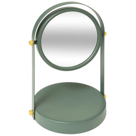 Miroir Pivotant Grossissant "Duo" 26cm Vert