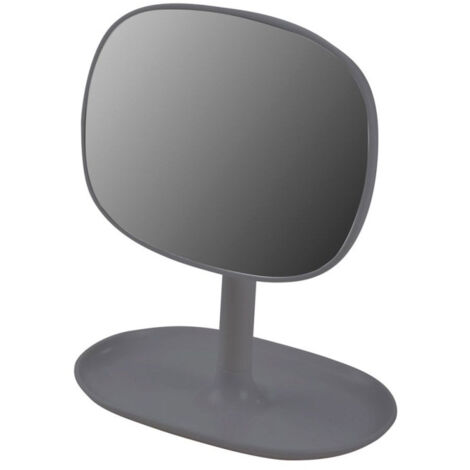Miroir & Plateau à Bijoux "Vitamine II" 19cm Anthracite