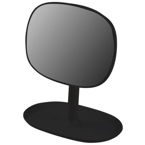 Miroir & Plateau à Bijoux "Vitamine II" 19cm Noir