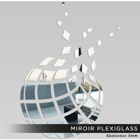 Miroir Plexiglass - Abstrait - 120x165 cm