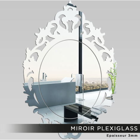 Miroir Plexiglass - Baroque - 50x73 cm