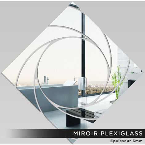 Miroir Plexiglass - Carré - 100x100 cm