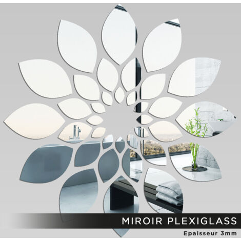 Miroir Plexiglass - Design - 100x100 cm