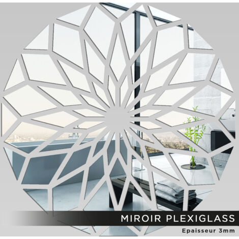 Miroir Plexiglass - Design - 100x100 cm