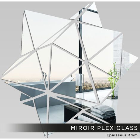 Miroir Plexiglass - Design - 100x100 cm