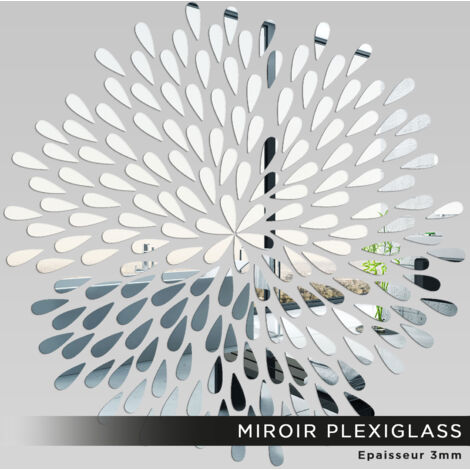 Miroir Plexiglass - Design - 160x160 cm