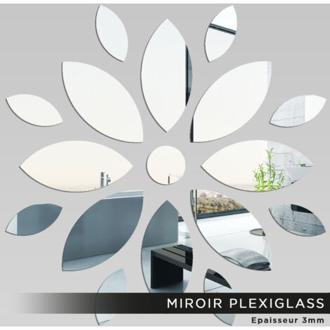 Miroir Plexiglass - Design - 80x80 cm