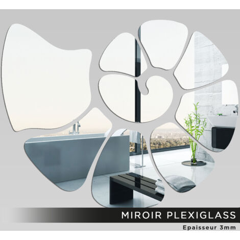 Miroir Plexiglass - Escargot - 80x100 cm
